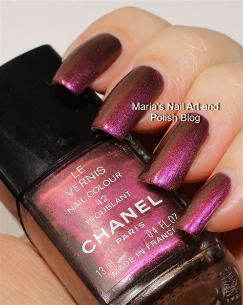 chanel troublant nail polish